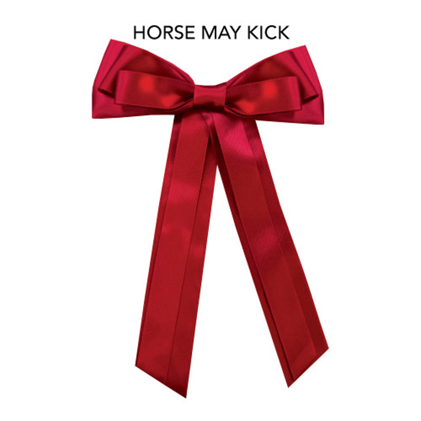 Red Equetech Tail Ribbon