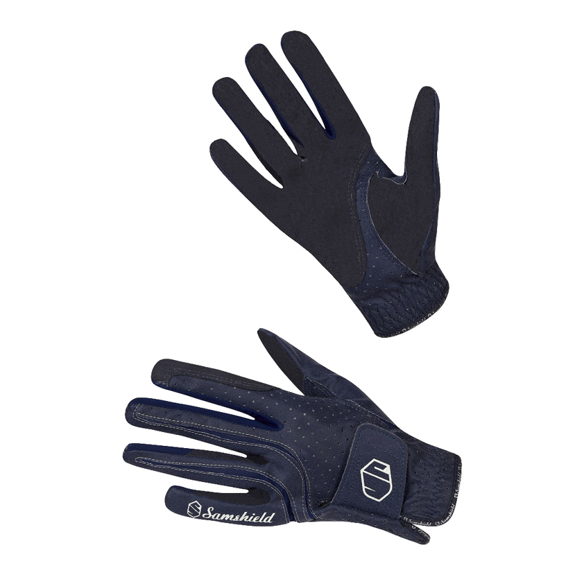 Blue Samshield V-Skin Hunter Gloves