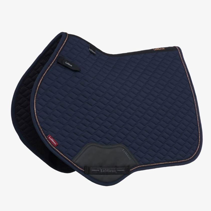 Navy LeMieux Brilliance Close Contact Saddlecloth