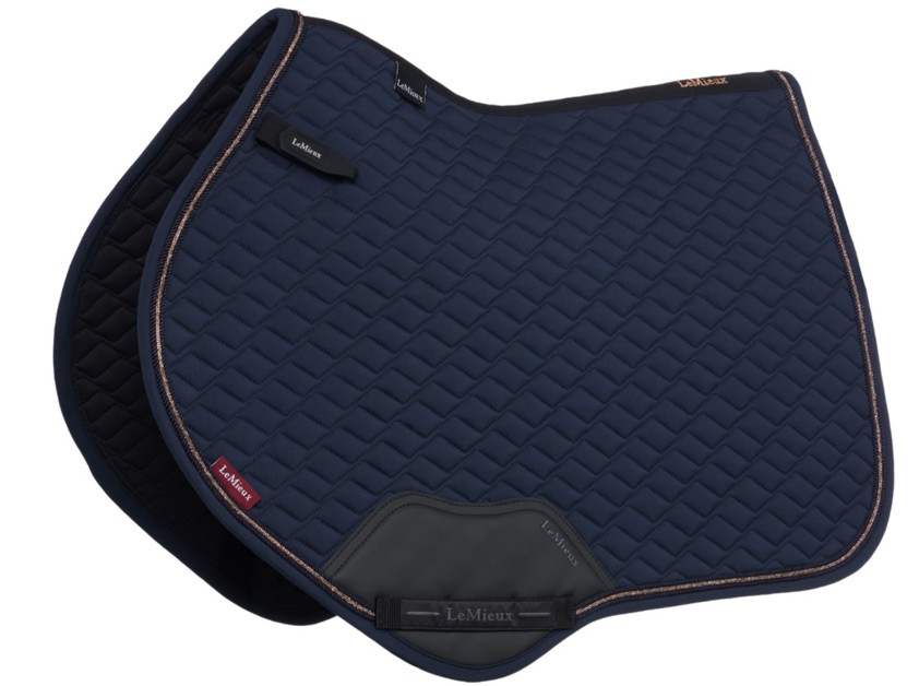 Navy LeMieux Brilliance Close Contact Saddlecloth