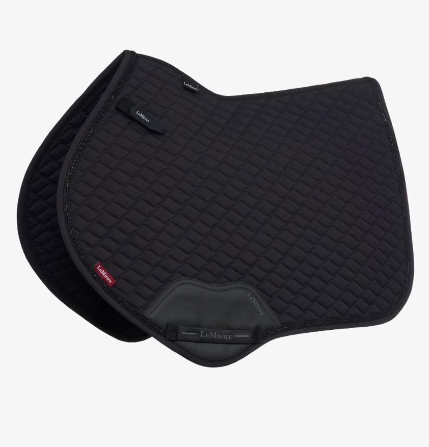 Black LeMieux Brilliance Close Contact Saddlecloth