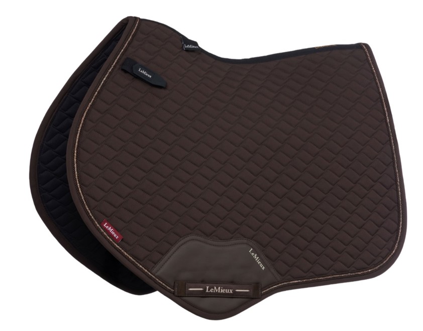 Espresso LeMieux Brilliance Close Contact Saddlecloth