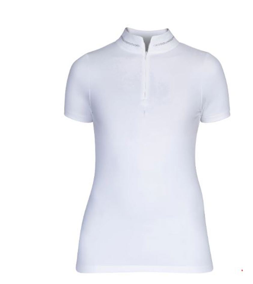White Aubrion Optima LX Show Shirt