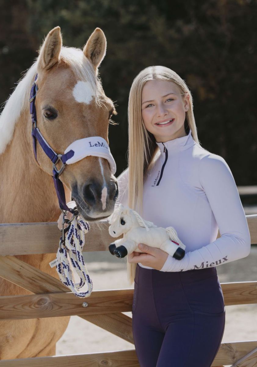 Popcorn Harlow Tiny Beanie Pony
