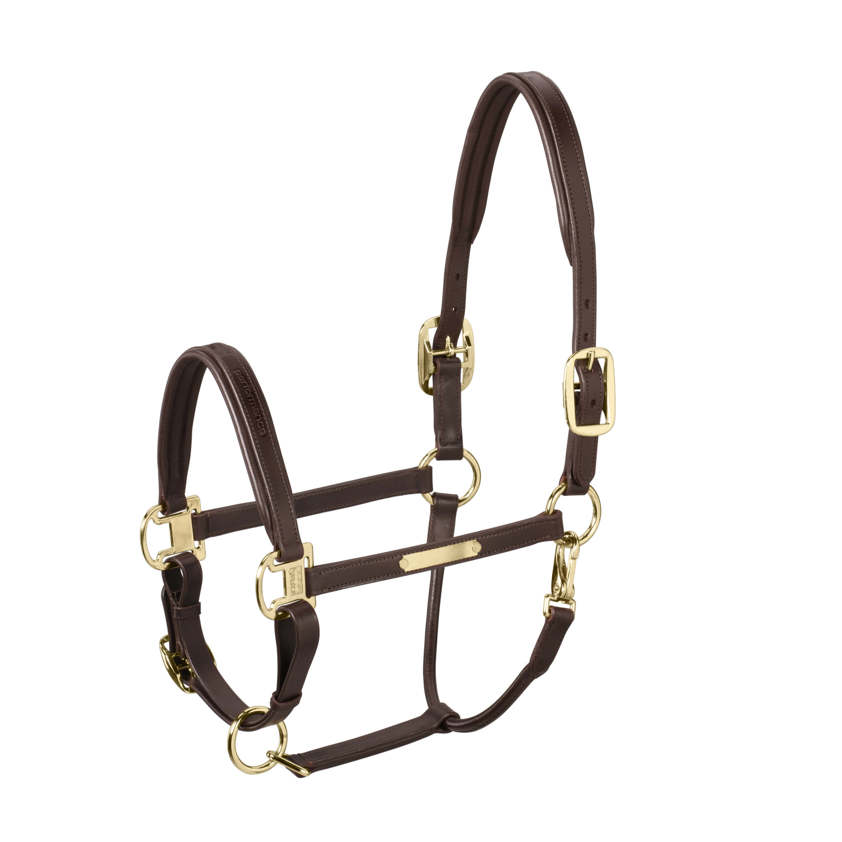 Havana Eskadron Elegance Leather Headcollar