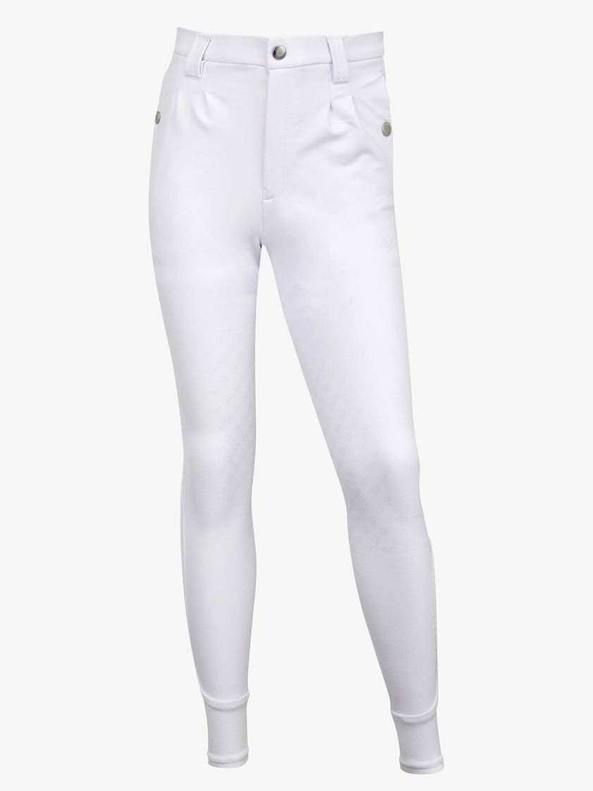 White LeMieux Young Rider Boys Breeches