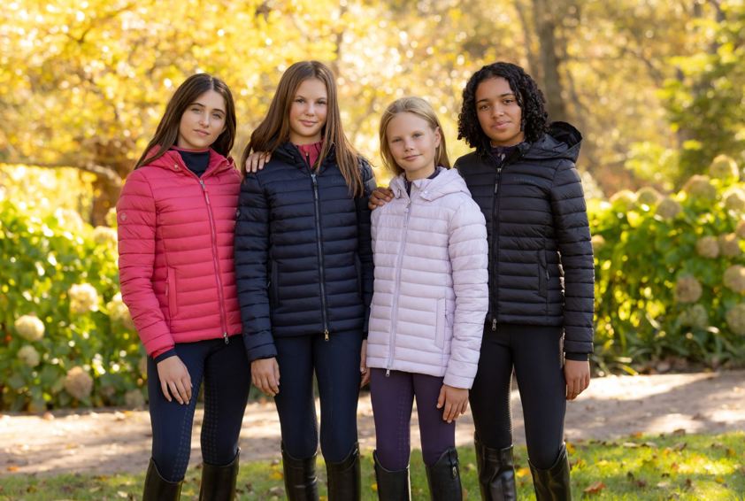 Navy LeMieux Young Rider Ruby Puffer Jacket