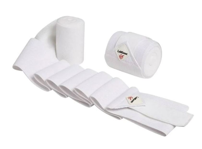 White LeMieux Combi Bandages