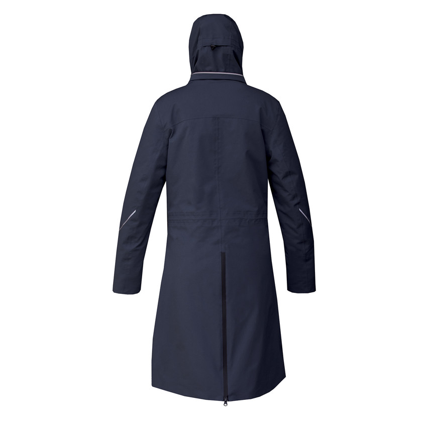 Navy Equetech Utopia Long Waterproof Riding Coat