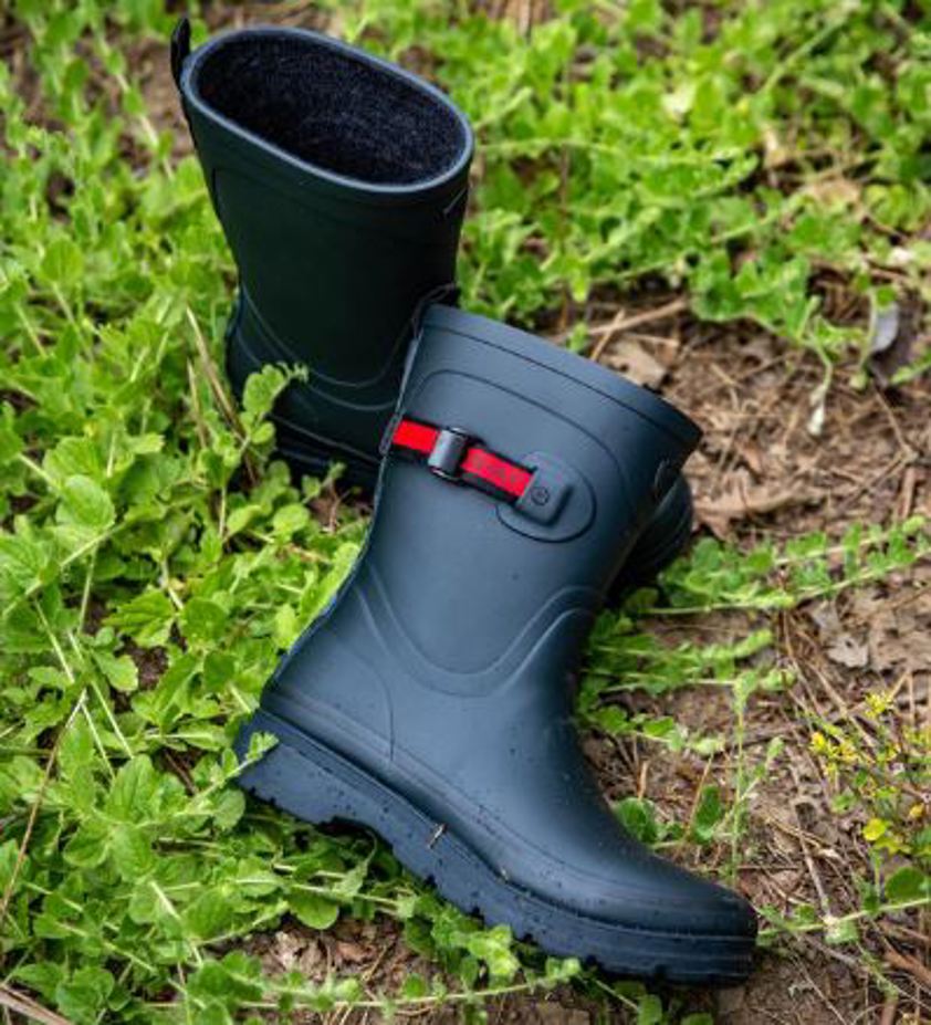 Navy Ariat Kelmarsh Mid Rubber Boot