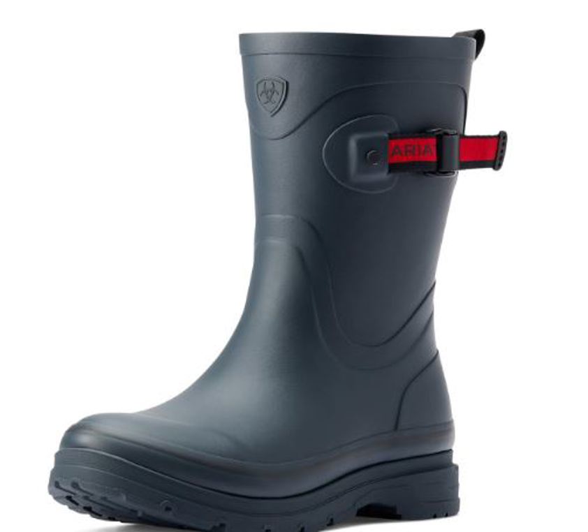 Navy Ariat Kelmarsh Mid Rubber Boot