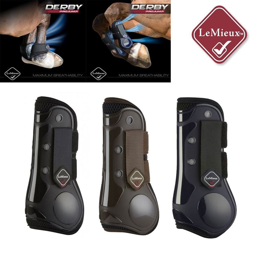 Brown LeMieux Derby Projump Tendon Boot