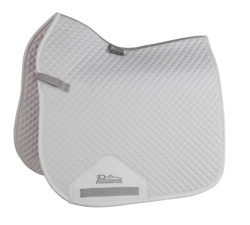 White Shires Performance Dressage Saddlecloth