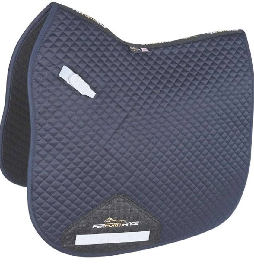 Navy Shires Performance Dressage Saddlecloth