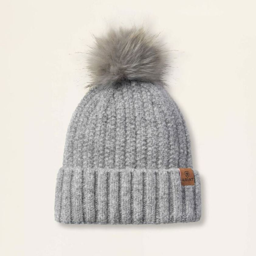 Heather Grey Ariat Chilton Beanie