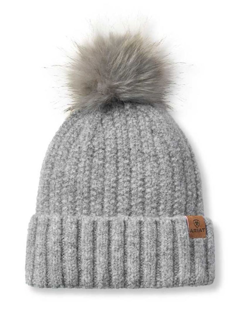 Heather Grey Ariat Chilton Beanie