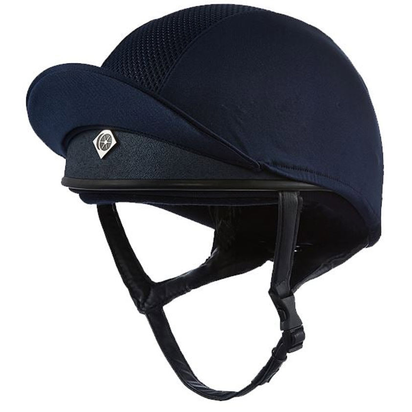 Navy Charles Owen Pro II Plus Skull Hat