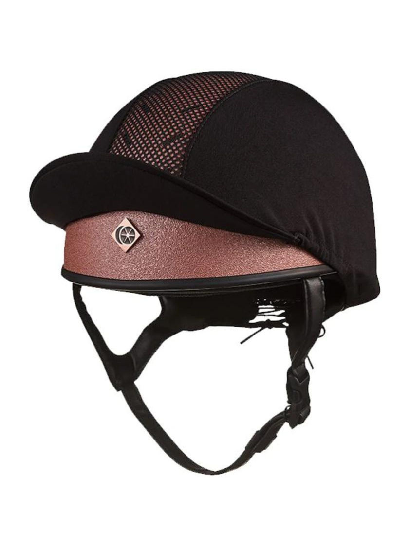 Rose Gold Charles Owen Pro II Plus Skull Hat