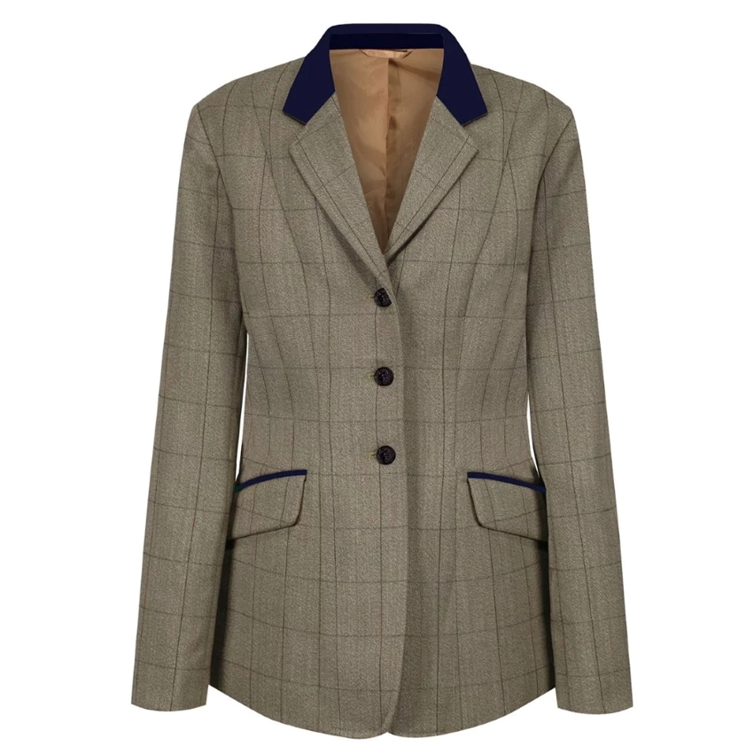 Olive Junior Foxbury Deluxe Tweed Riding Jacket