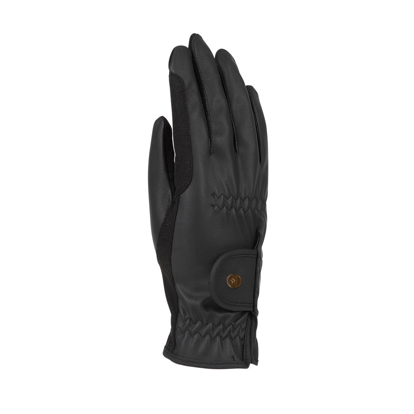 Black Aubrion Arene Riding Gloves