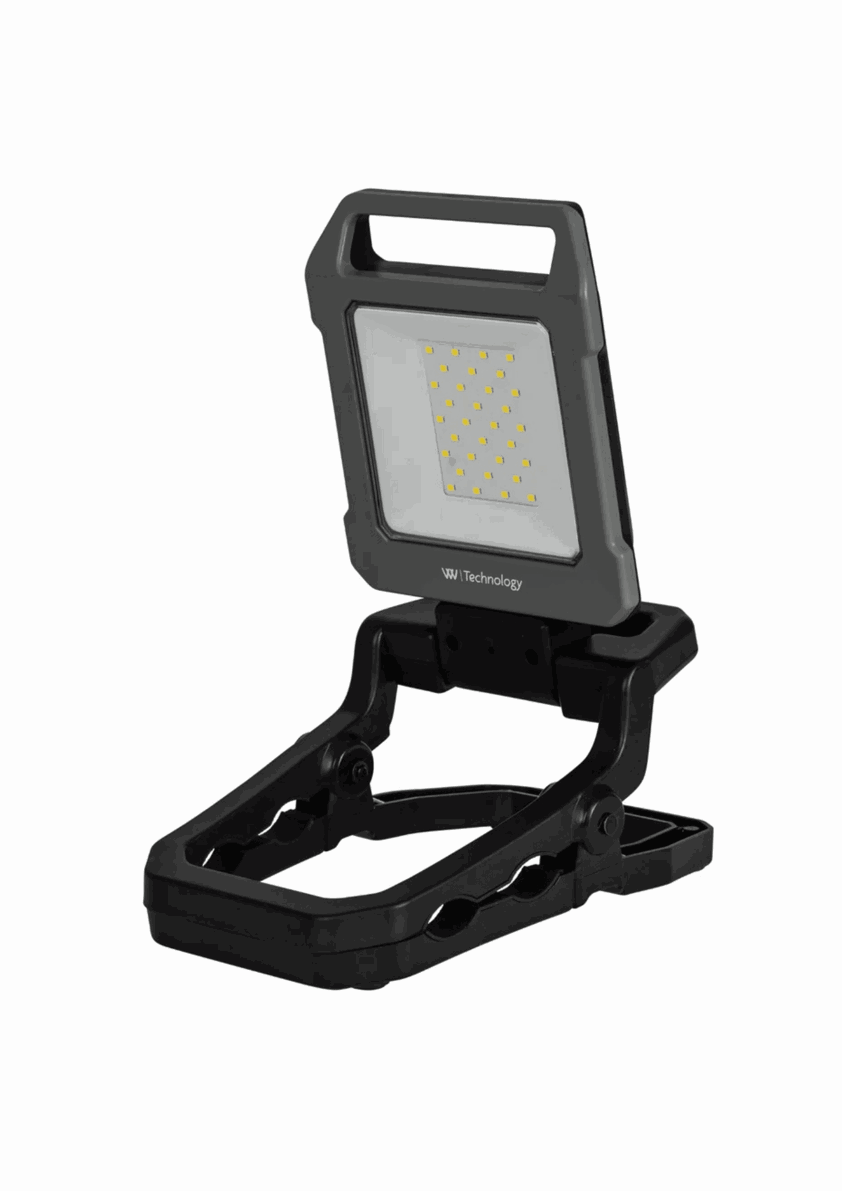 Black/Grey Woof Wear Rechargeable LED Yard Clip Light