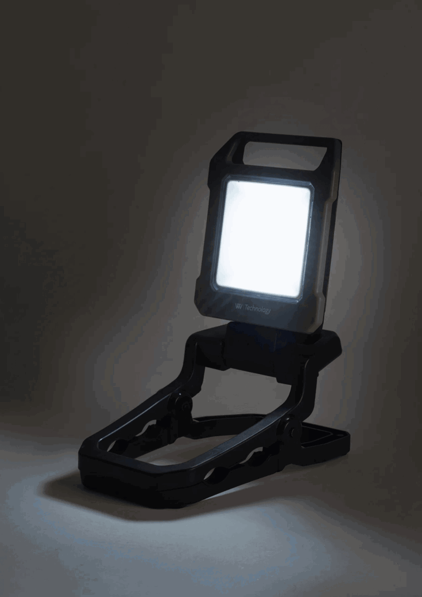Black/Grey Woof Wear Rechargeable LED Yard Clip Light