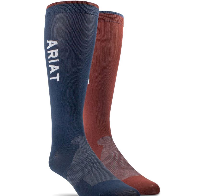 Multi Blue AriatTek Essential 2-Pack Socks