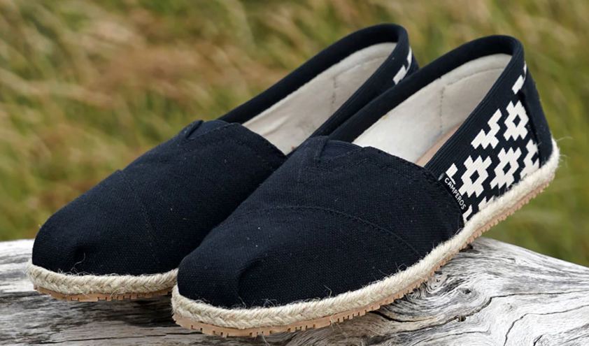 Black Camperos Women Espadrilles