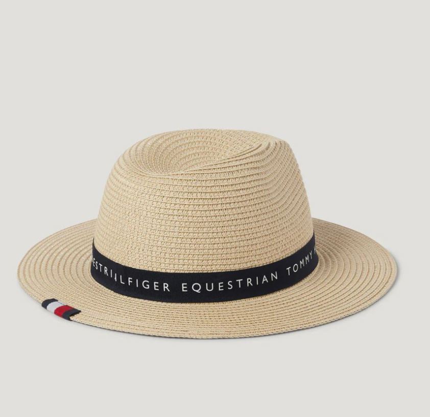 Beige Tommy Hilfiger Eastfield Straw Hat
