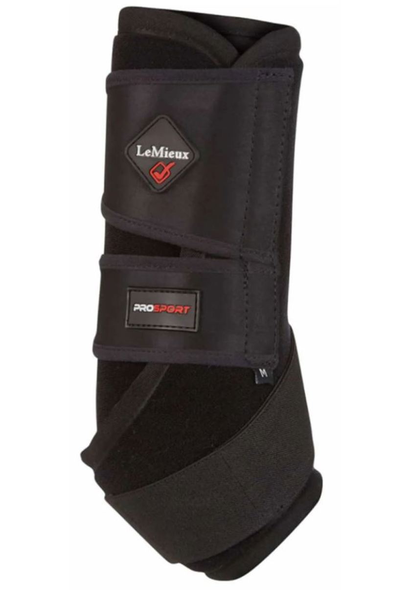 Black Lemieux Support Boots