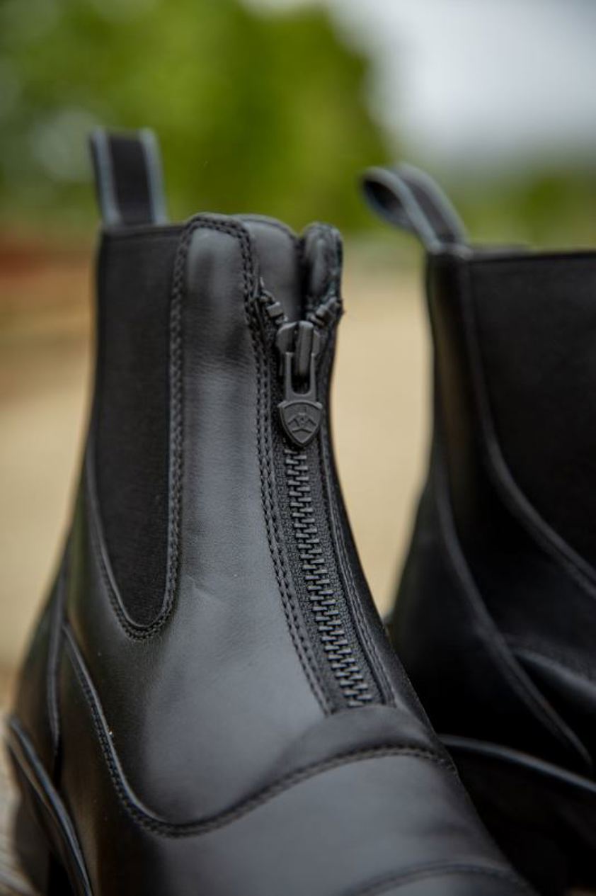 Brown Ariat Heritage Zip Paddock Boot - Ladies