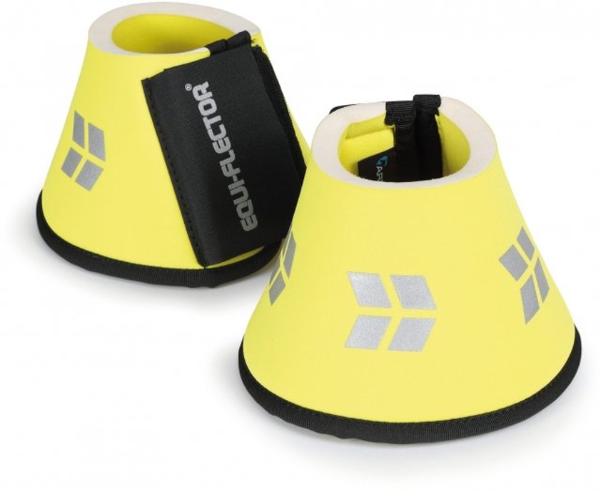 Hi Vis Yellow Equi-Flector Over Reach Boots