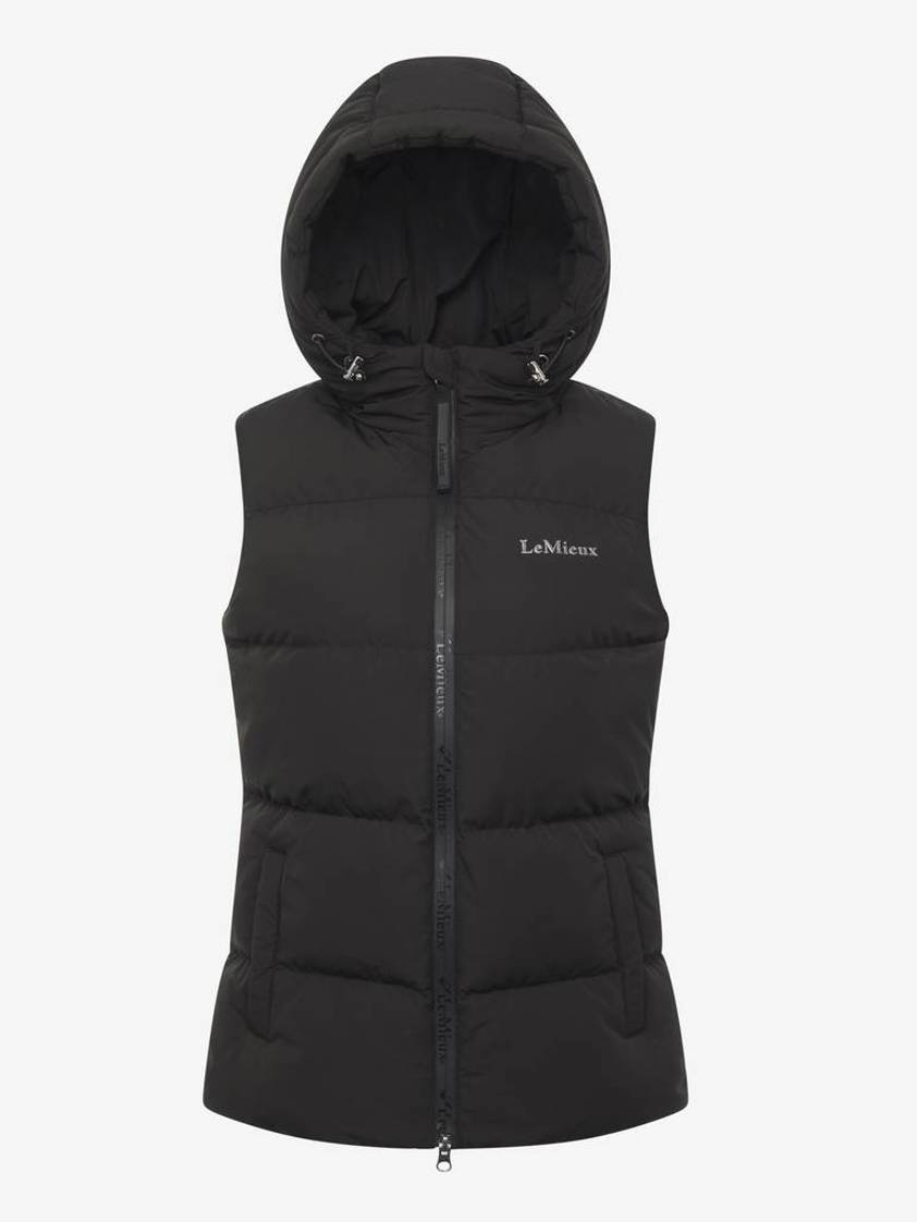 Black LeMieux Kenza Puffer Gilet by LeMieux