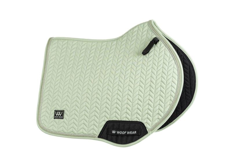 Sage Green Woof Wear Herringbone Close Contact Saddlecloth