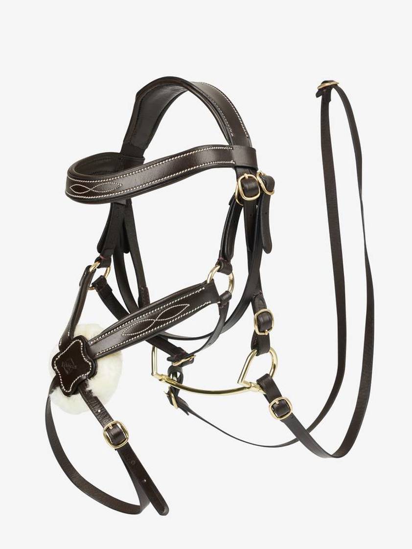 Brown LeMieux Hobby Horse Grackle Bridle