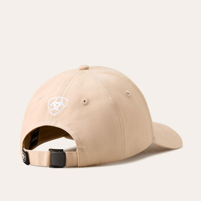 Khaki Ariat Show Cap