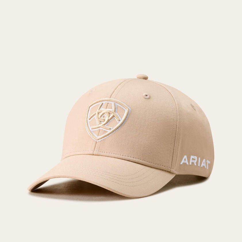 Khaki Ariat Show Cap