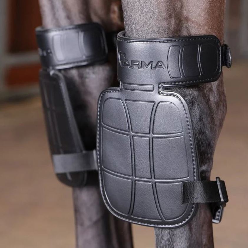 Black ARMA Knee Boots