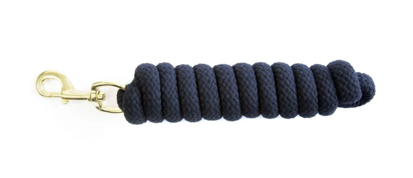 Navy KM Elite Cotton Double Braided Leadrope - 10ft