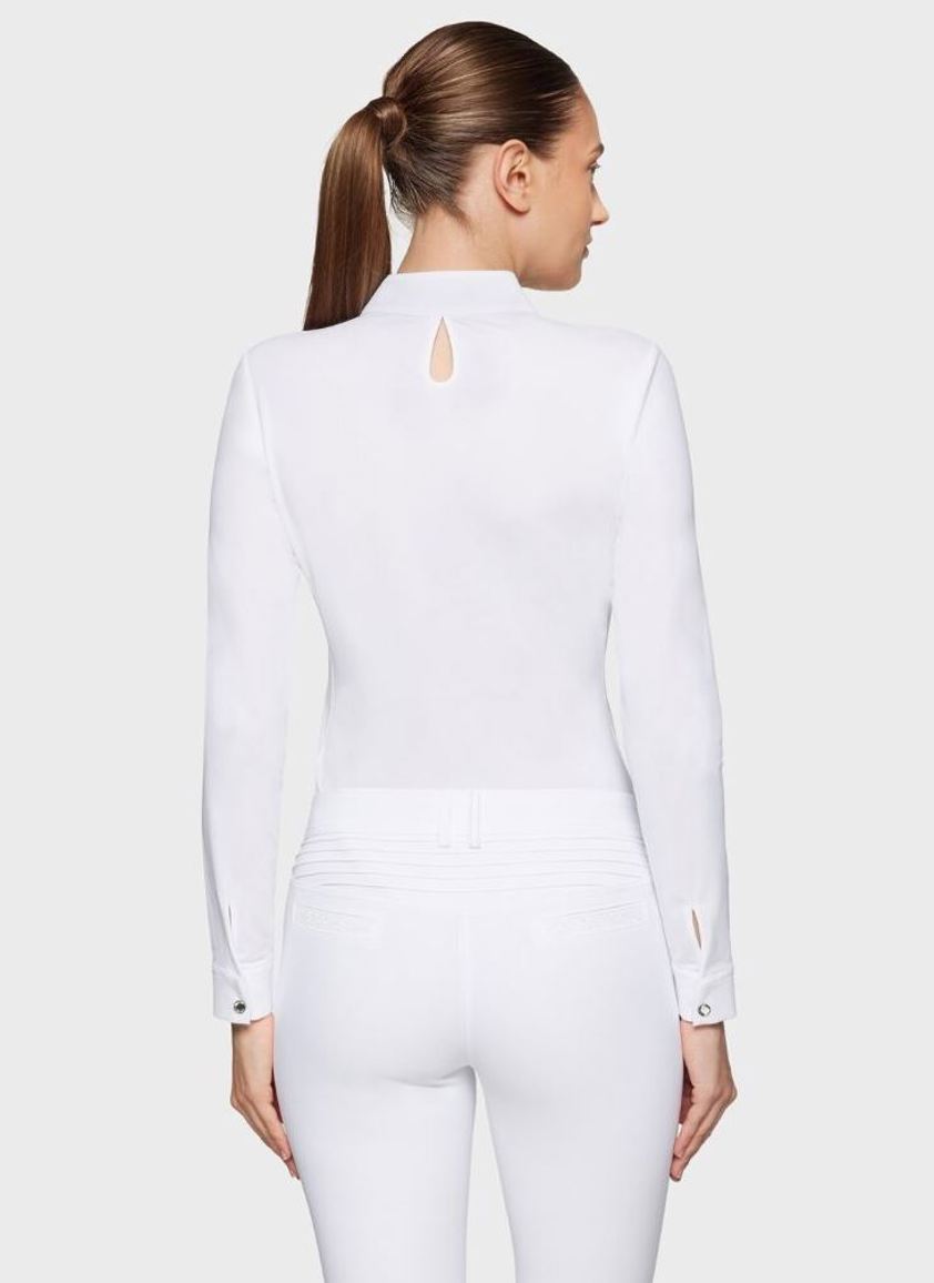White Samshield Aloise Shirt