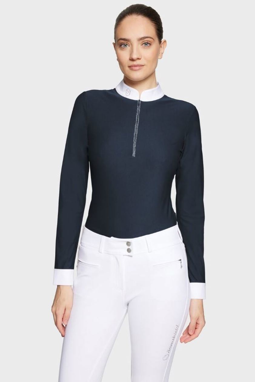 Navy Samshield Aloise Shirt