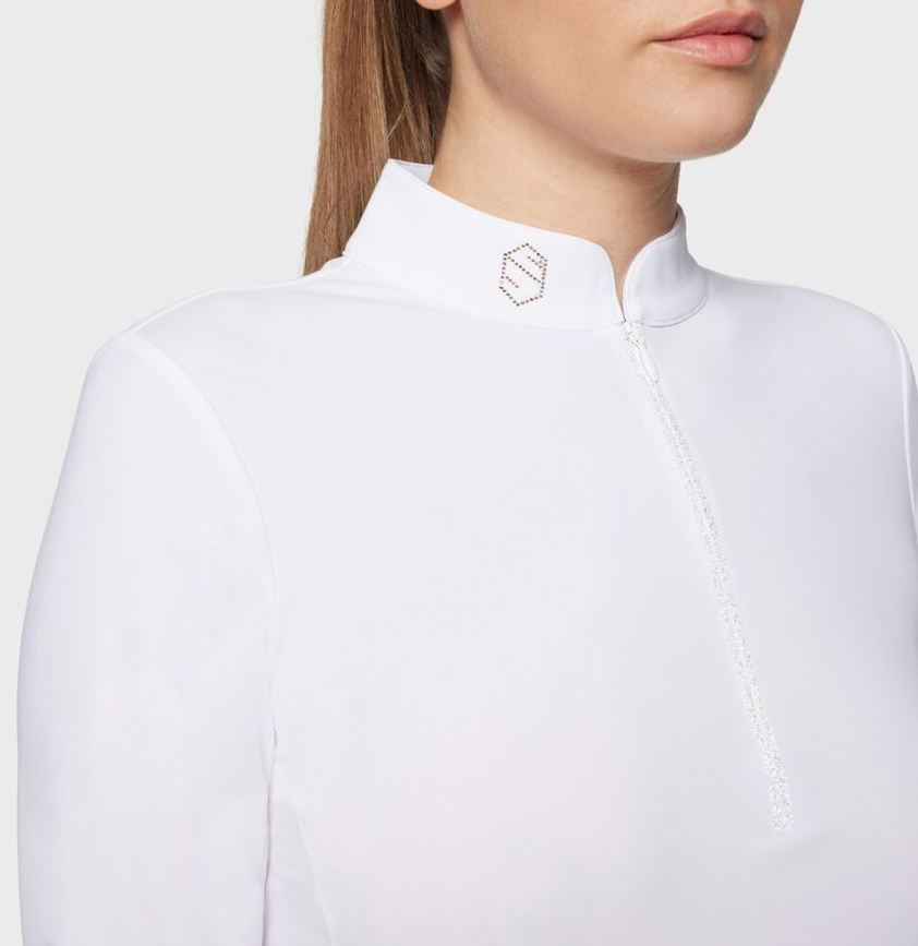 White Samshield Aloise Shirt