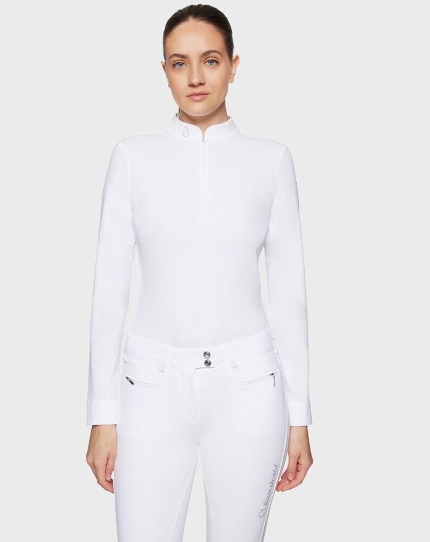 White Samshield Aloise Shirt
