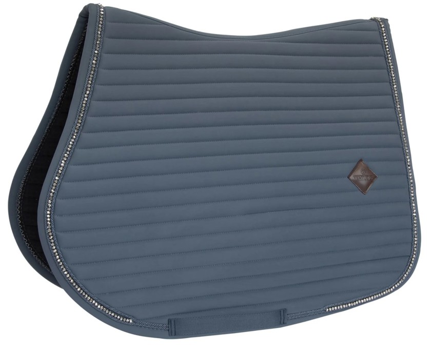 Grey Kentucky Pearls Saddlecloth