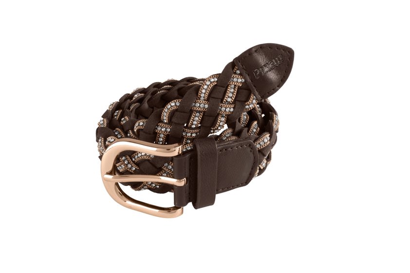 Black Pikeur Braided Belt