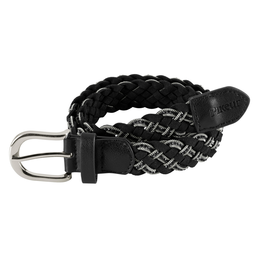 Black Pikeur Braided Belt