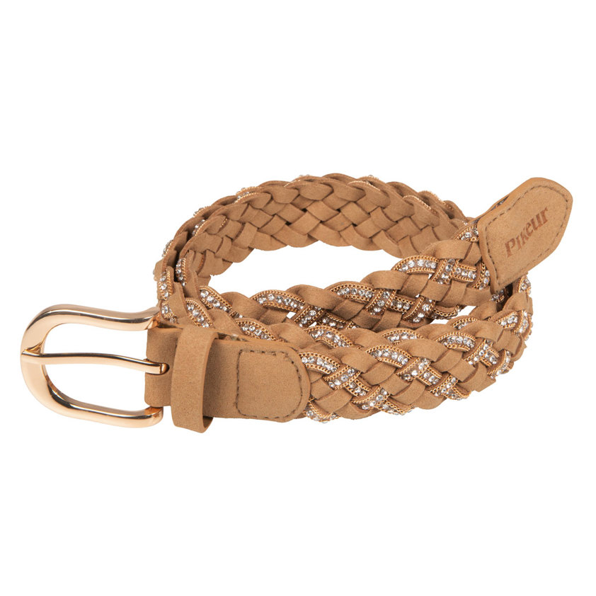 Black Pikeur Braided Belt