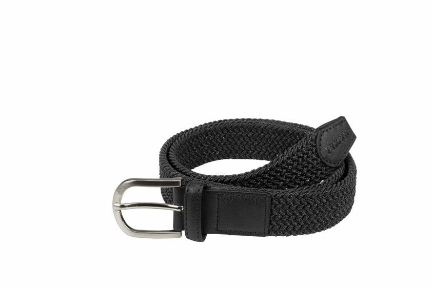 Black Pikeur Braided Belt