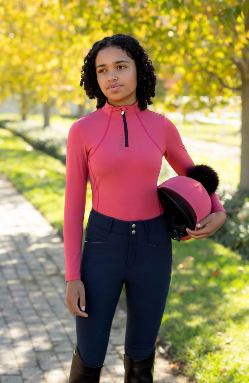 Cranberry LeMieux Young Rider Classique Base Layer