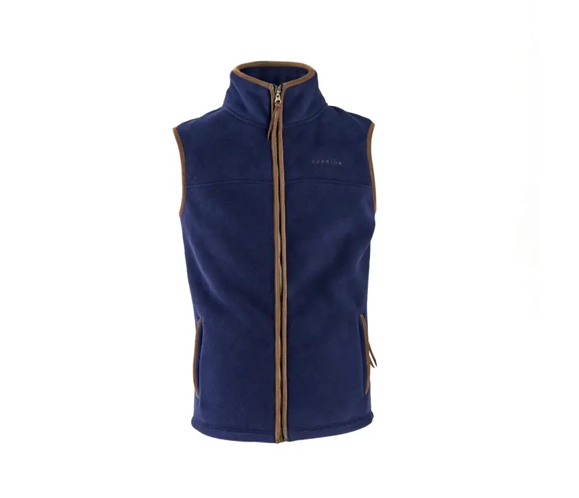 Navy Aubrion Core Fleece Gilet - Gents